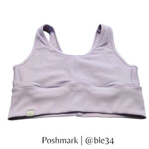 *SALE* Fabletics Lavender Ribbed Sports Bra